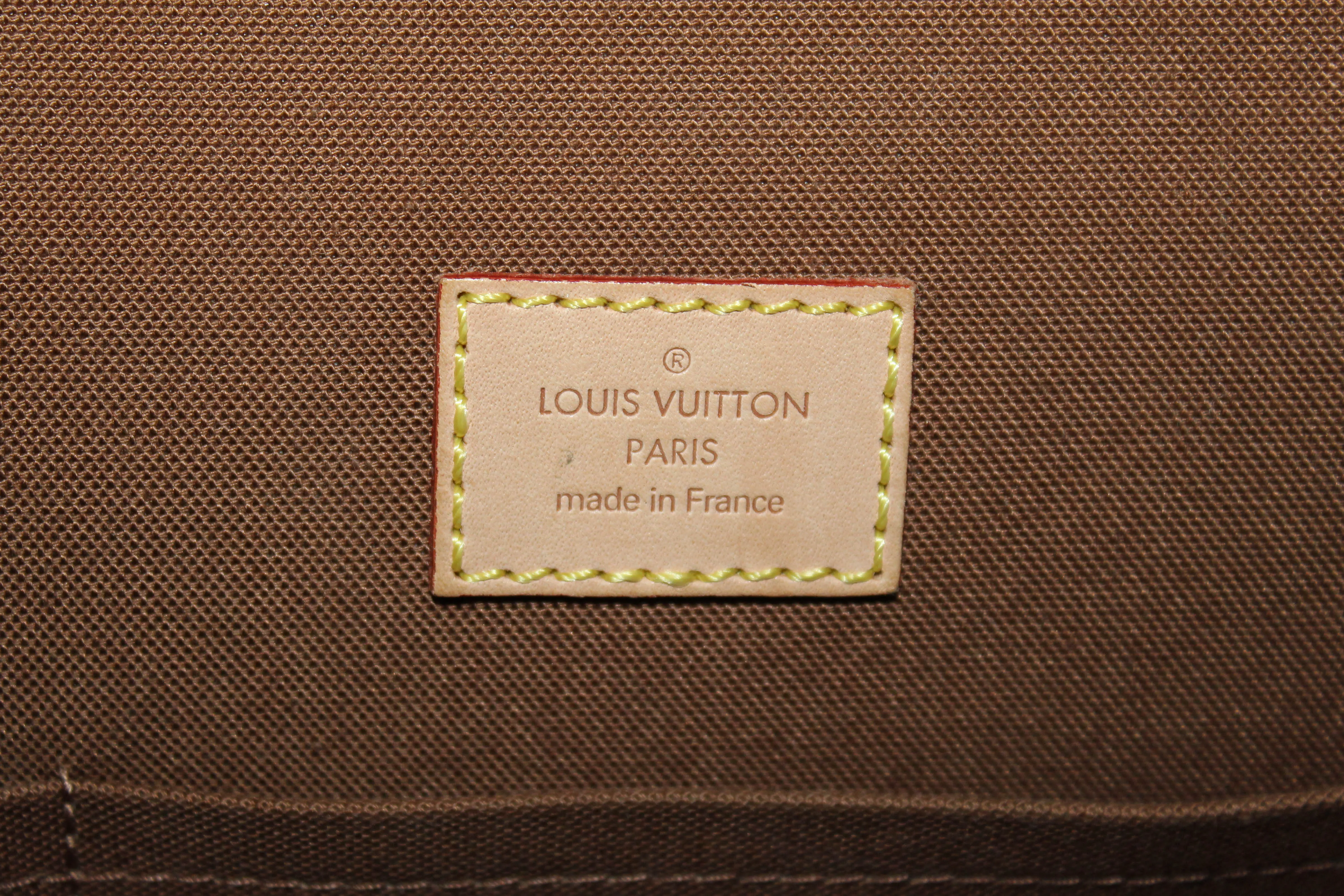 Authentic Louis Vuitton Classic Monogram Bosphore Messenger Bag