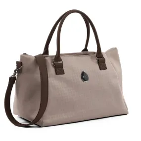 Egg 3 Overnight Bag Houndstooth Almond