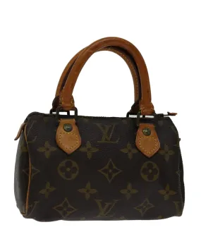 Monogram Canvas Mini Speedy Handbag